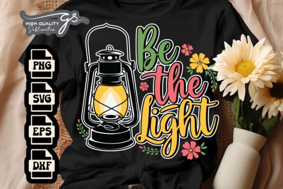 Be the Light Floral Sublimation SVG Review