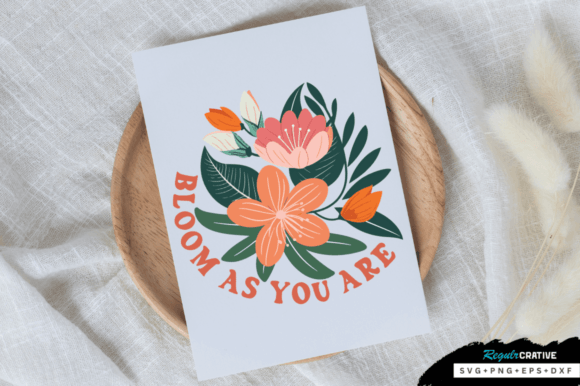Bloom As You Are SVG Design: A Designer's Review