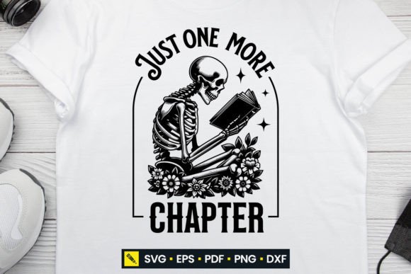 Book Lover SVG Just One More Chapter