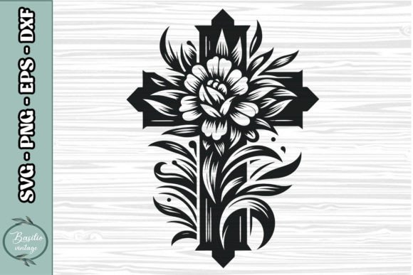 Floral Cross SVG Clipart 16: A Designer's Real-World Review