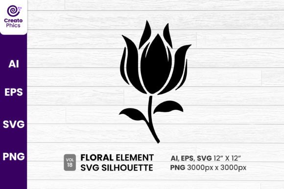 Floral Element Silhouette Sublimation Review
