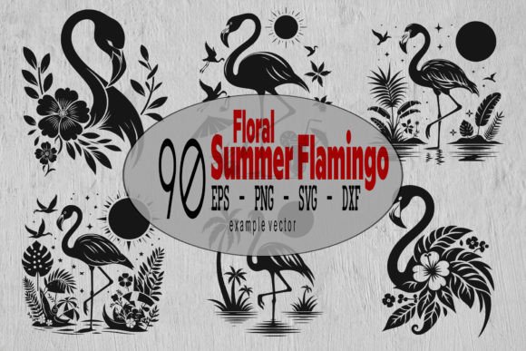 Floral Flamingo Bundle Svg, Beach Svg: A Designer's Review