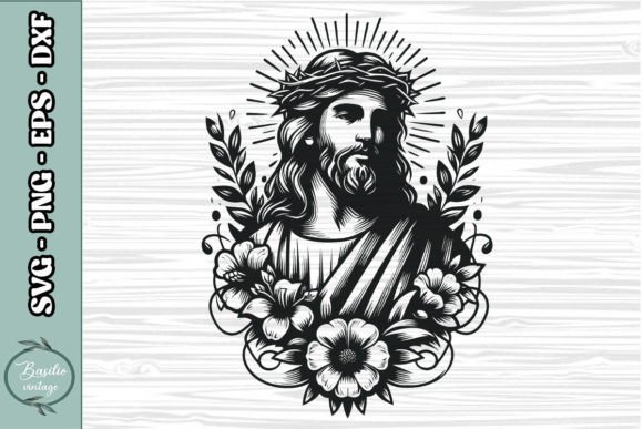 Floral Jesus SVG Clipart 08: A Designer's Real-World Review