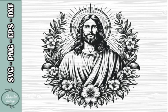 Floral Jesus SVG Clipart 17: A Designer's Real-World Embroidery Review