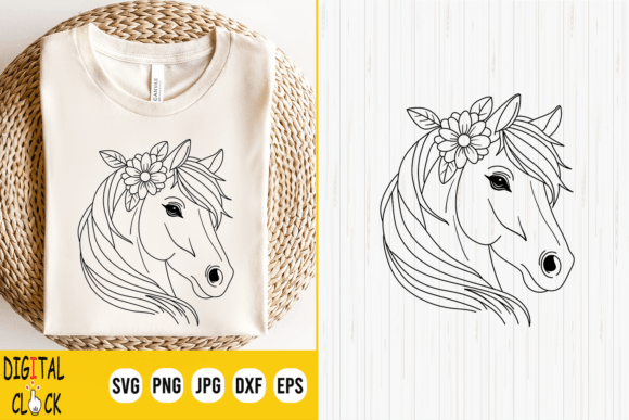 Horse with Flower Horse Floral Crown Review