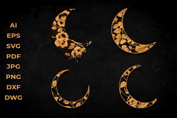 Laser Cut Floral Moon SVG File BUNDLE Review