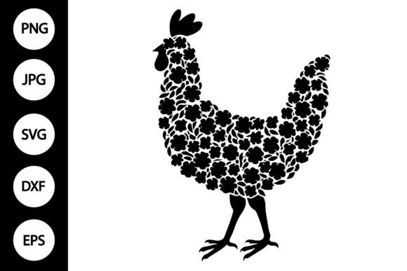 Silhouette Floral Chicken SVG: A Designer's Reality Check