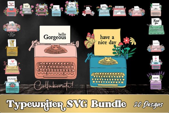 Typewriter SVG Bundle: A Designer's Real-World Review